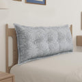 WOWMAX Headboard Pillow Full Dorm Reading & Body Pillow by WOWMAX