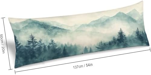 Misty Forest Body Pillow Cover Pillowcase - Image 2
