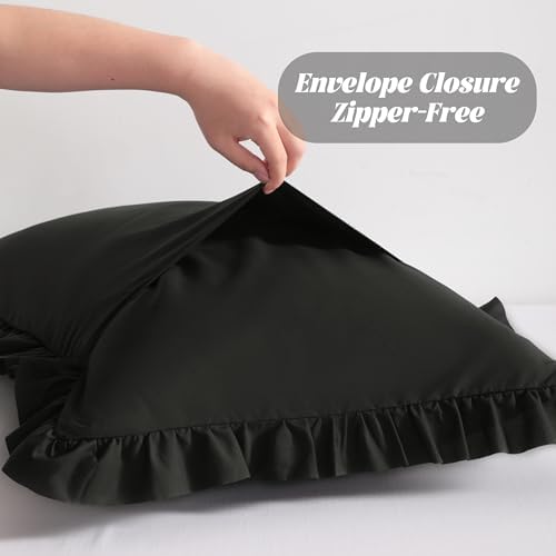 BEDSUM Body Ruffled Pillow Sham - Image 5