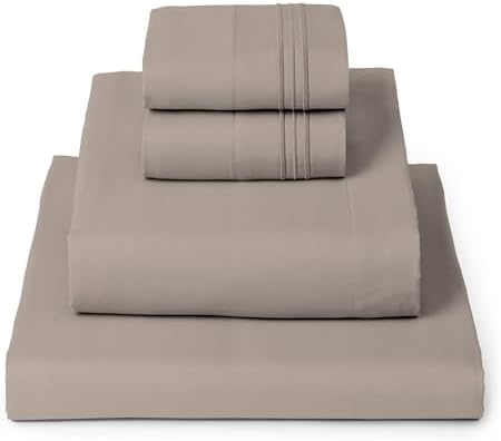 Mellanni Iconic 4-Piece Double-Brushed Microfiber Sheet Set by Mellanni