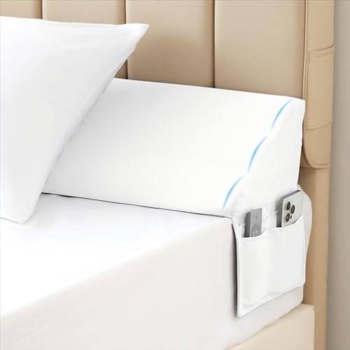 MEGCXIT Queen Bed Wedge Pillow for Headboard by MEGCXIT