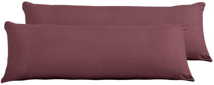 EVOLIVE Body Pillow Covers 2-Pack, Microfiber by EVOLIVE