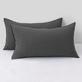 CHUFFED Linen Pillow Cases 2 Pack 100% Linen King Size Pillowcases, Breathable by Chuffed