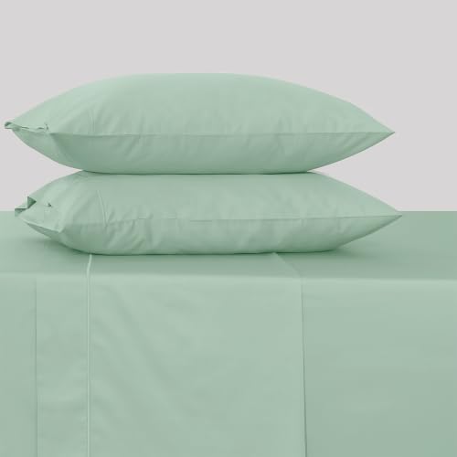 Feather & Stitch 100% Cotton Sateen 500 TC Cal King Size Bed Sheet Set - Image 4