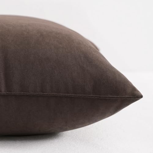 NTBAY Toddler Pillows, Dark Brown - Image 3