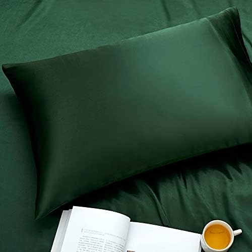 Ersmak Satin Pillowcase Queen Set of 4, Ultra Soft & Silky Satin Pillow Cases - Image 4