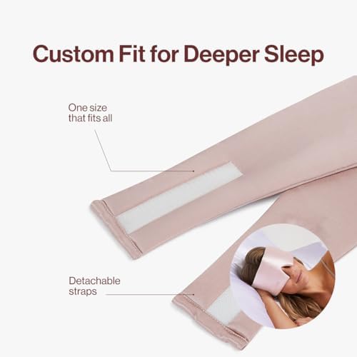 Dore & Rose Deep Sleep Mask, 100% Pure Silk Eye Mask - Image 3