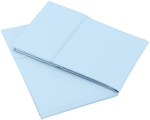 Amazon Basics 400 Thread Count 100% Cotton Pillow Cases, Sateen Weave, King Size - Image 3