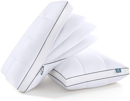 Luxury Adjustable Pillows Queen Size Set of 2 by SurChic