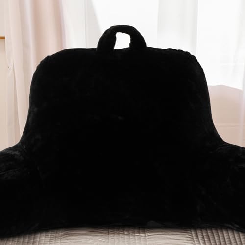 A Nice Night Black Reading Pillow - Image 5
