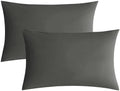 JELLYMONI 100% Washed Cotton Pillowcases, Envelope Closure 2-Pack by JELLYMONI