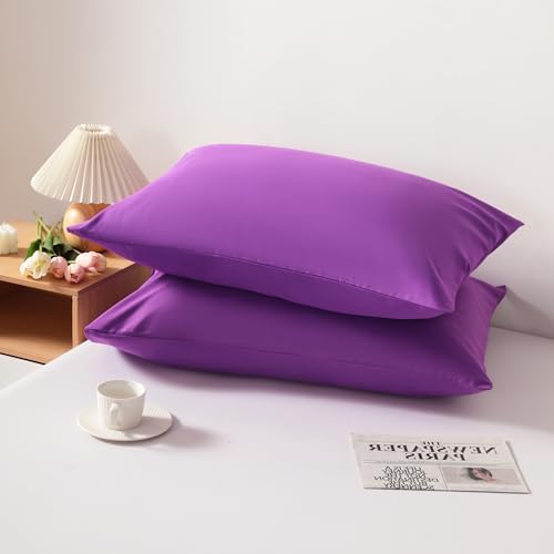 King Pillow Cases, 2 Pack, 20x40 in, Microfiber - Image 3