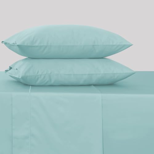 Feather & Stitch 100% Cotton Sateen 500 TC Queen Size Bed Sheet Set - Image 4