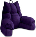 Reading Pillow for Bed with Arms, Back Support, Memory Foam（Grape by Unknown