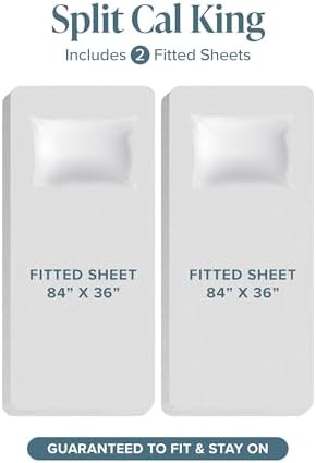 Bare Home Split Cal King Sheet Set - Image 2