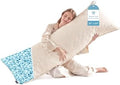 YZ HOME Long Body Pillow for Adults, Firm Body Pillow Shredded Memory Foam by YZHOME