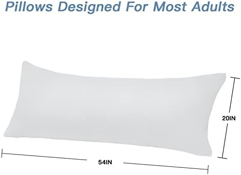 DOWNCOOL Luxury Full Body Pillow Insert - Image 3