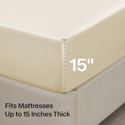 BEDELITE Satin Sheets Queen Size Bed Set, 4 Pieces - Image 6