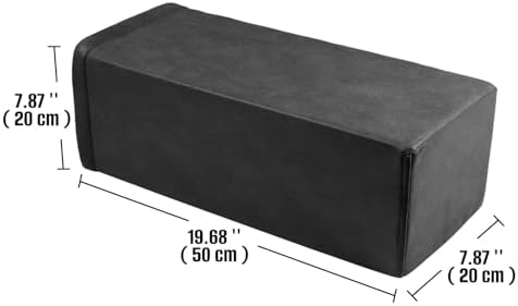 2 Pack Couch Arm Rest Pillow, High Density Foam Armrest Cushion, Removable & - Image 5