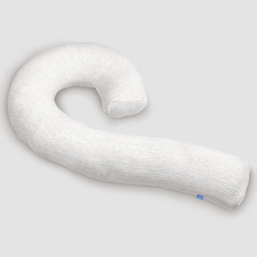 Body Pillow for Adults, Swan Shaped Pillow Insert for Sleeping, 49 In - Image 2