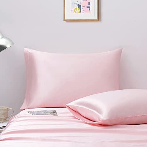 Ersmak Satin Pillowcase Standard Set of 4, Ultra Soft & Silky Satin Pillow Cases - Image 2