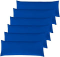 Elegant Comfort 6-PACK Solid Pillowcases 1500 Premium Hotel Quality Microfiber by ELEGANTCOMFORT