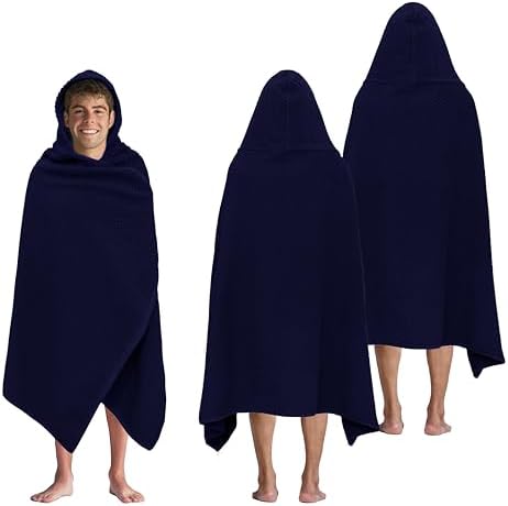 COTTON CRAFT Hooded Bath Towel for Adults – 2 Pack 100% Cotton Bath Sheet by COTTONCRAFT