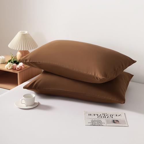 Standard Pillow Cases, 2 Pack, 20x26 in, Microfiber - Image 3