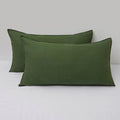 CHUFFED Linen Pillowcases 2 Pack 100% Linen Standard Pillow Cases, Breathable by Chuffed