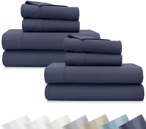 California Design Den 2-Pack 100% Cotton Sateen Full Size Bedsheets Sets by CaliforniaDesignDen