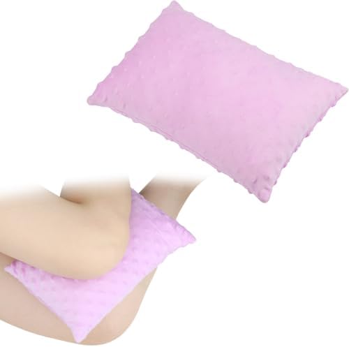 2 Pcs Soft Knee Pillow for Side Sleepers, Pressure Pillows Between Legs 11"x7" by Unknown