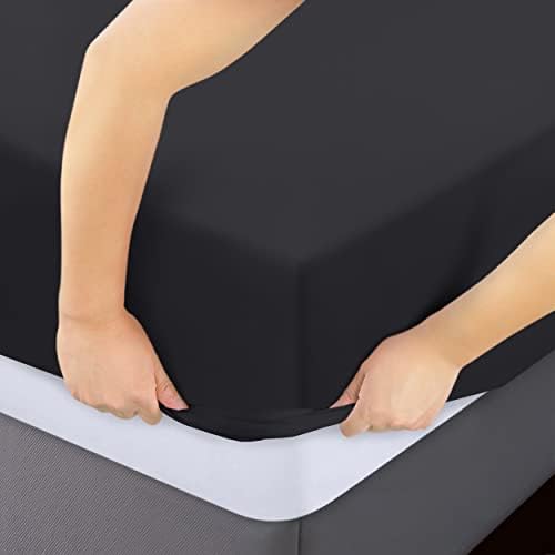 Pack of 2 Twin Fitted Sheet, Fits Up to 15 Inch Deep Pocket - Image 3