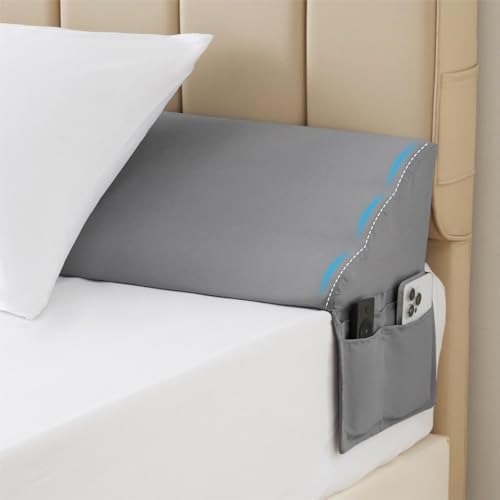 MEGCXIT Queen Bed Wedge Pillow for Headboard by MEGCXIT