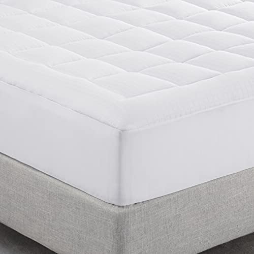 Serta ComfortSure Quilted Cotton Pillowtop Mattress Pad, Twin XL - Image 5
