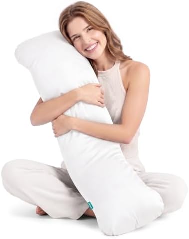 Oubonun Weighted Body Pillow for Side Sleepers, 41x10in 7.15lbs by Oubonun