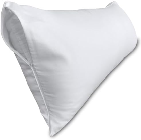 Body Pillow Cover, Precoco 100% Cotton Body Pillow Pillowcase-Premium White by Precoco