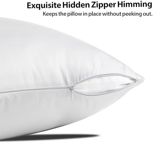 2 Pack Cooling Pillow Cases, Viscose Derived from Bamboo Pillow Protectors King - Image 3