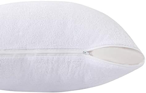 Waterproof Feather Proof Euro Pillow Protectors - Image 4