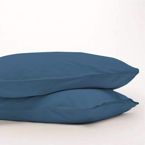 QUEENSBAY King Pillow Cases Set of 2, Microfiber Cooling Pillowcases, Soft by Queensbay
