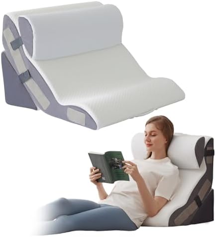 Ahpmeoa 3PCS Wedge Pillow Set for After Surgery, Back Pillow for Bed Sitting up by Ahpmeoa