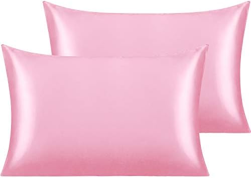 NTBAY Standard Satin Pillowcases by NTBAY