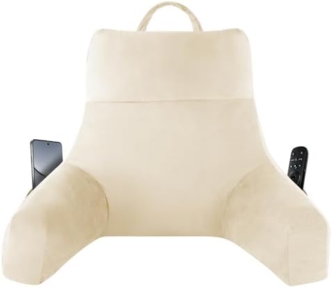 IPYNBAP Back Pillow for Bed Sitting up, Reading Pillow, 18 Inch by IPYNBAP