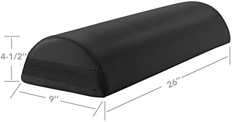 Saloniture Jumbo Half Round Massage Table Bolster Under-Knee Pillow Pad - Image 4