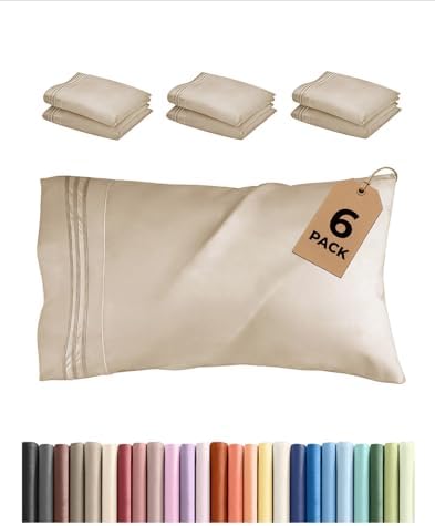 King Pillow Cases Set of 6 by CGKUnlimited