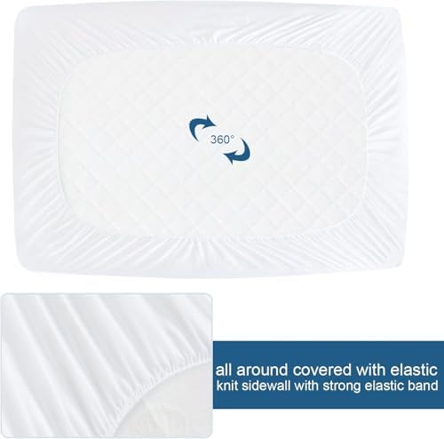 Short King Terry Mattress Protector Waterproof - Image 6