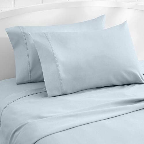 Amazon Basics 400 Thread Count 100% Cotton Pillowcases, Sateen Weave, Wrinkle - Image 5
