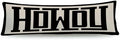 Black and Beige Howdy Western 20x54 Body Pillow Cover, Western Home Room Decor by HUGANE