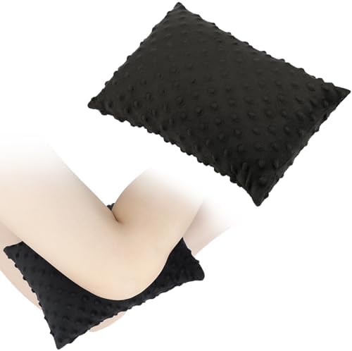 2 Pcs Soft Knee Pillow for Side Sleepers, Pressure Pillows Between Legs 11"x7" by Unknown