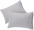 QUEENSBAY Queen Pillow Cases Set of 2, Microfiber Cooling Pillowcases, Soft by Queensbay