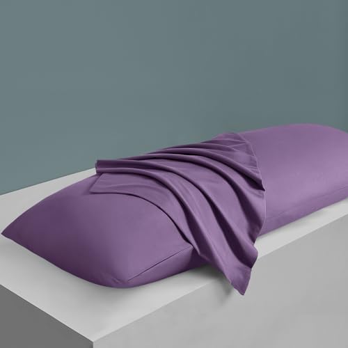 MILVOWOC Brushed Microfiber Body Pillowcases, 20x48 Inch - Image 5